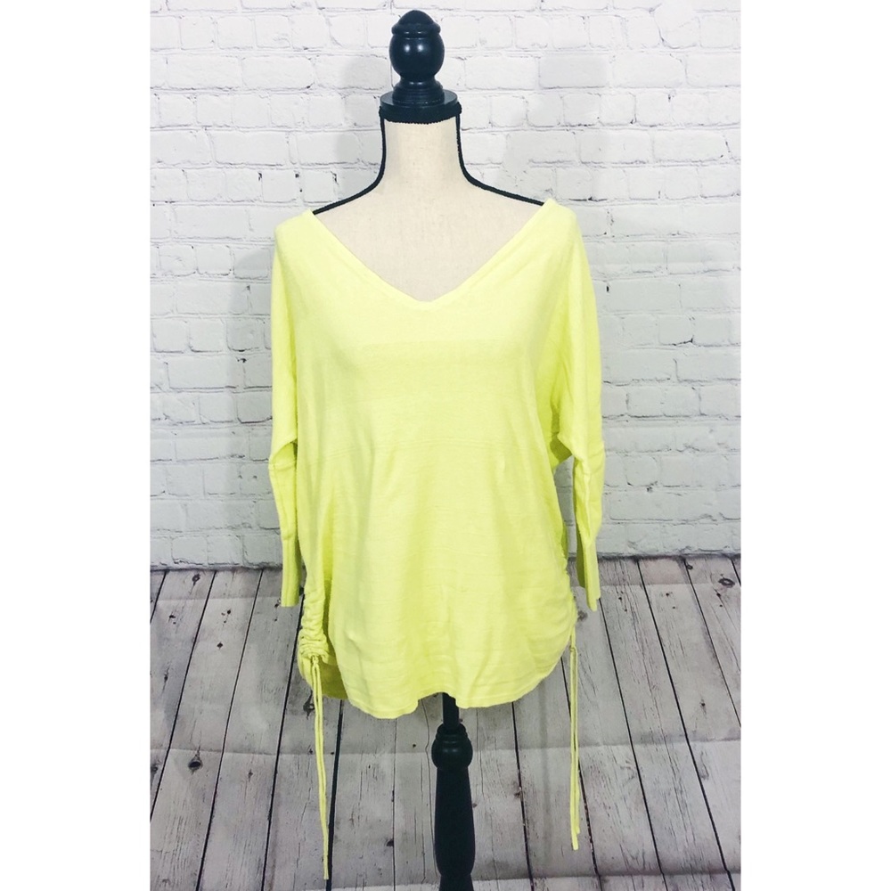 Lane Bryant Yellow Top Size 14/16
